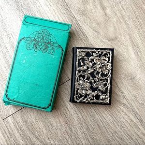 English Pewter Birthday Book NIB